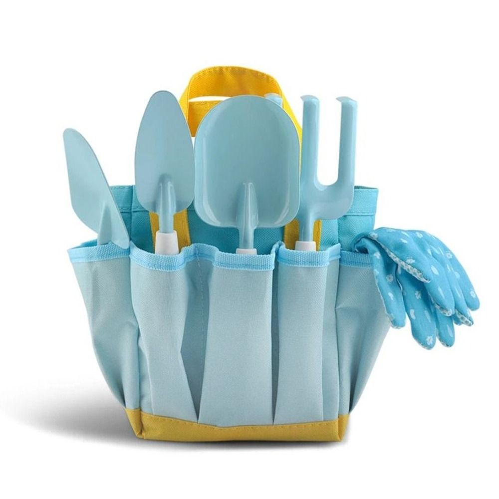 Gardening Tools Girls - ชุดเครื่องมือทำสวนสำหรับเด็ก สีลูกกวาด สำหรับเล่นทราย ประกอบด้วยพลั่วเล็ก คราด ชุดเครื่องมือปลูกต้นไม้สำหรับเด็ก