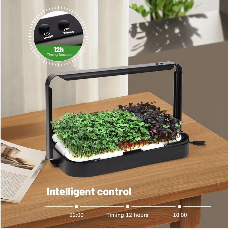 ระบบปลูกผักไมโครกรีนแบบไฮโดรโพ - Self-Watering Planter บทวิจารณ์และราคา