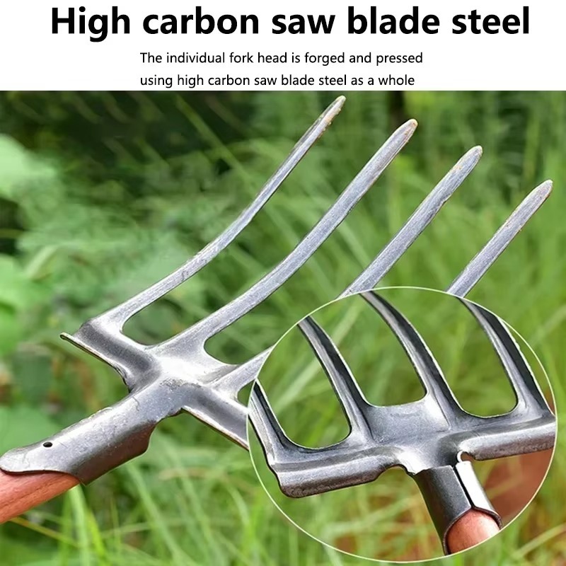 ส้อมขุดดินเหล็กกล้าคาร์บอน 4 ง - Spade Digging Fork บทวิจารณ์และราคา